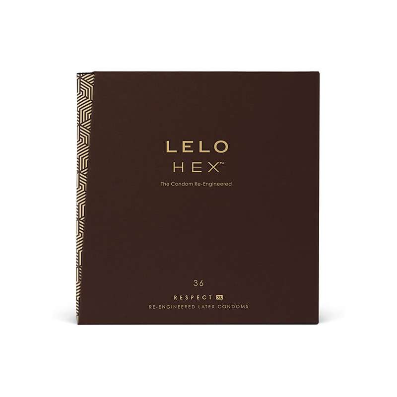 LELO HEX CONDOMS RESPECT XL 36 PACK