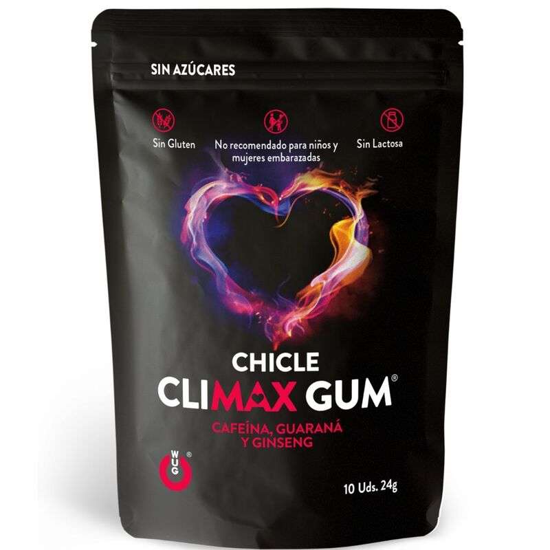 WUG GUM CLIMAX CHICLE 10 UNIDADES