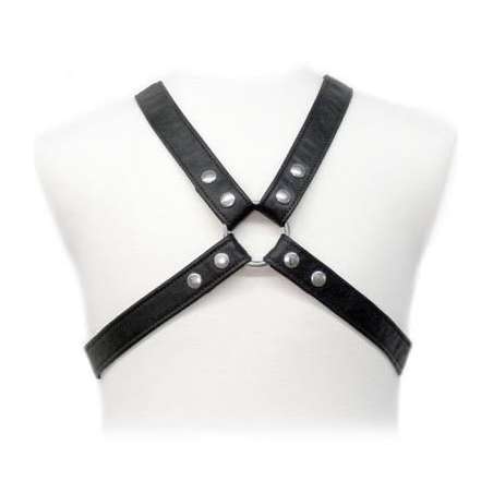 BODY LEATHER LASIC HARNESS IN GARMENT