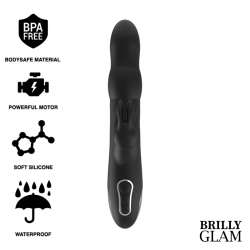 BRILLY GLAM MOEBIUS RABBIT VIBRATOR ROTATOR COMPATIBLE CON WATCHME WIRELESS TECHNOLOGY
