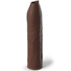 PIPEDREAMS EXTENSION SLEEVE UNCUT 1778 CM BROWN