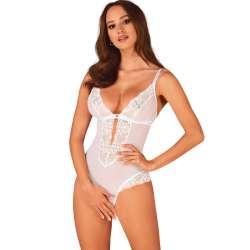 OBSESSIVE HEAVENLLY CROTCHLESS TEDDY XS S