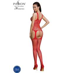 PASSION ECO COLLECTION BODYSTOCKING ECO BS010 ROJO